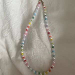Colorful Pearl Necklace